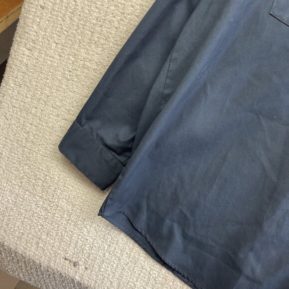 VTG Big Bill Canada Made Work Shirt Men 3XL Blue Pearl Snap Long Sleeve Workwear - Picture 7 of 14